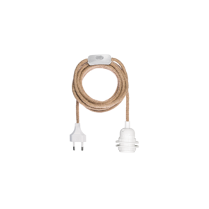 Suspension douille blanche 400 cm