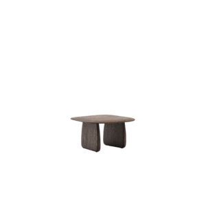 Table auxiliaire Pirita en bois de chêne finition foncée 70,6x70 cm  (D)