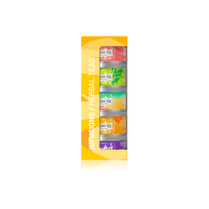 Les Infusions bio - Assortiment de 5 boîtes métal - 105 gr