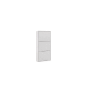 Meuble à chaussures Ode blanc 3 portes / 50 x 103 cm (D)