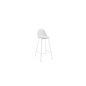 Tabouret Brighter blanc - Hauteur 65 cm (D)