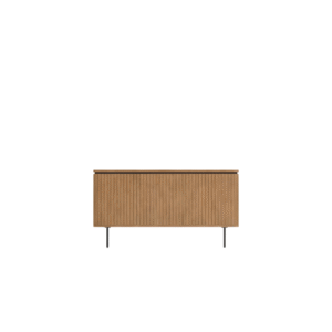 Tête de lit Licia en bois de manguier et métal peint noir pour lit de 180 cm (D)