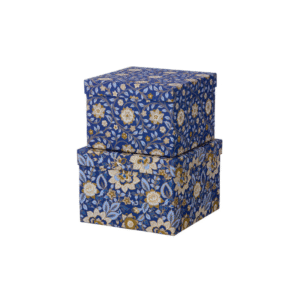 Lot de 2 boîtes M Sita indigo
